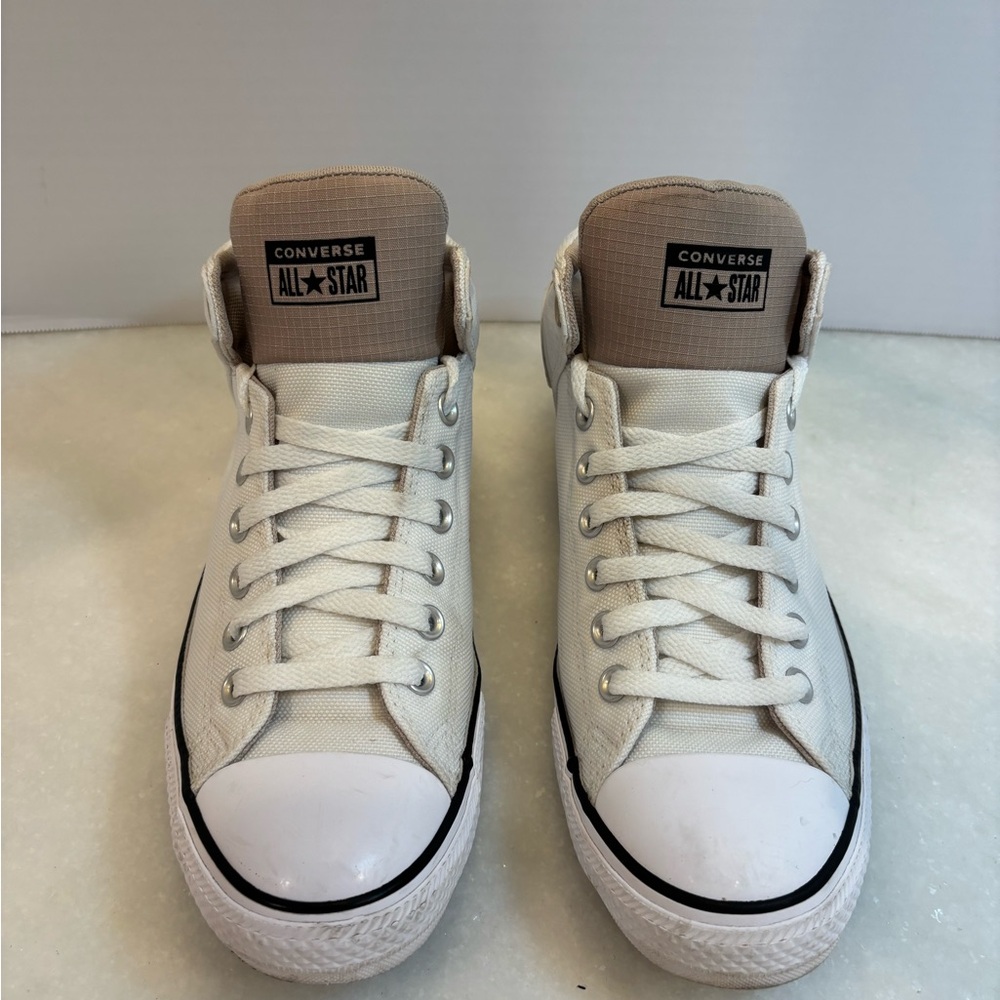 Converse Chuck Taylor All Star Mid White Sneakers Men’s 9